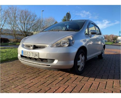 Honda Jazz SE 1.4 petrol five door hatchback in silver approximately 143000 miles on the clock key and paperwork present MOT 