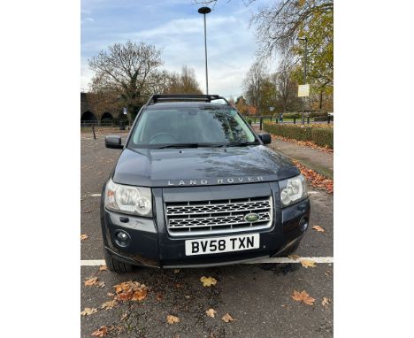 Land Rover, Freelander HSE TD4 Estate, Diesel car. MOT till 3rd November 2025, 177000 miles, V5C and two keys number plate; B