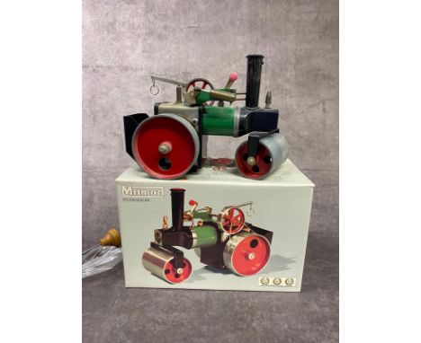 Mamod steam roller, boxed in good condition