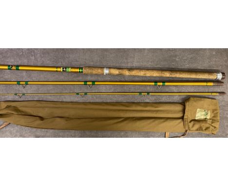 A 3 Piece match Rod (Fibre)    Vintage AllCocks Benny Ashurst    In excellent condition light used