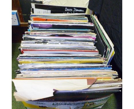 RECORDS. One hundred and fifty House, R&B, Techno including White Label 12" vinyl records