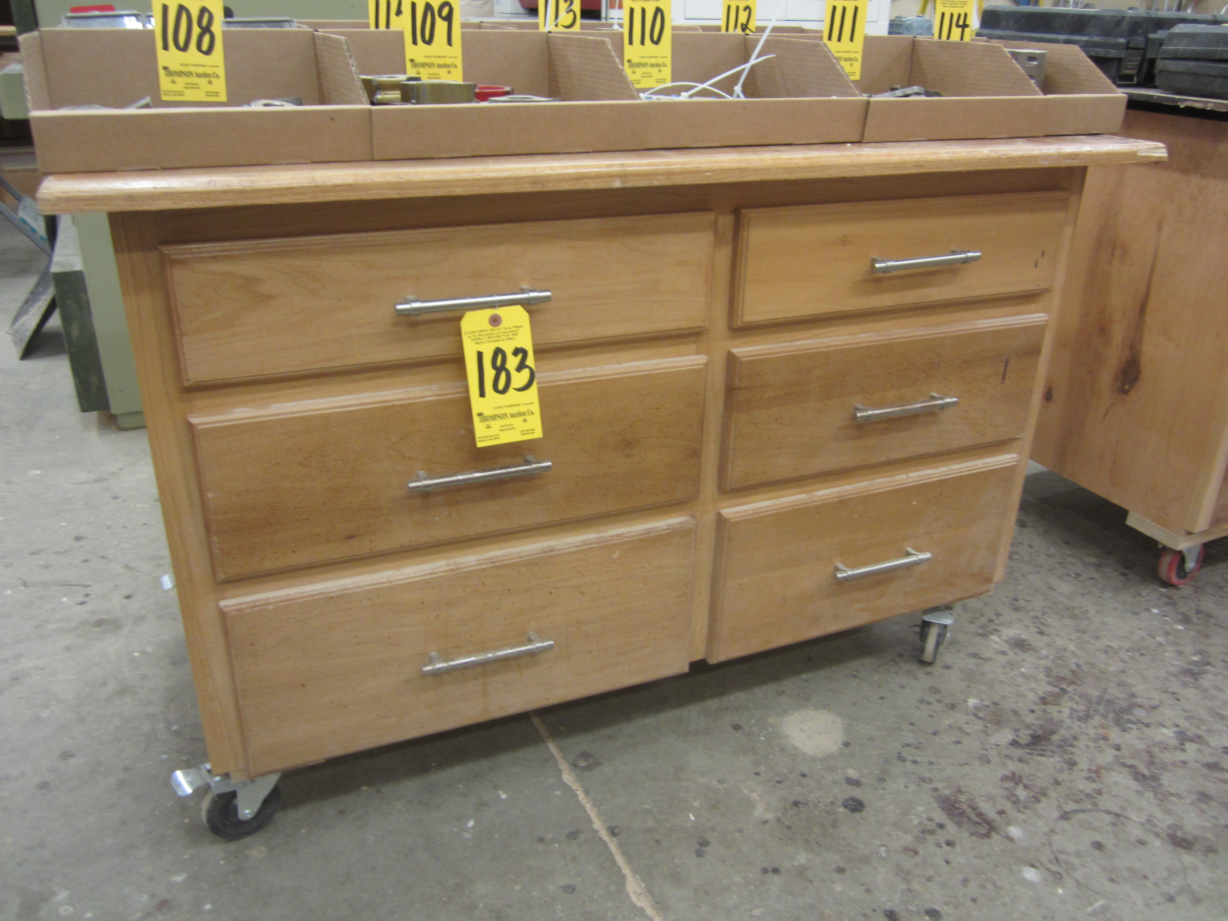 on Casters, 30 In. X 52 In.