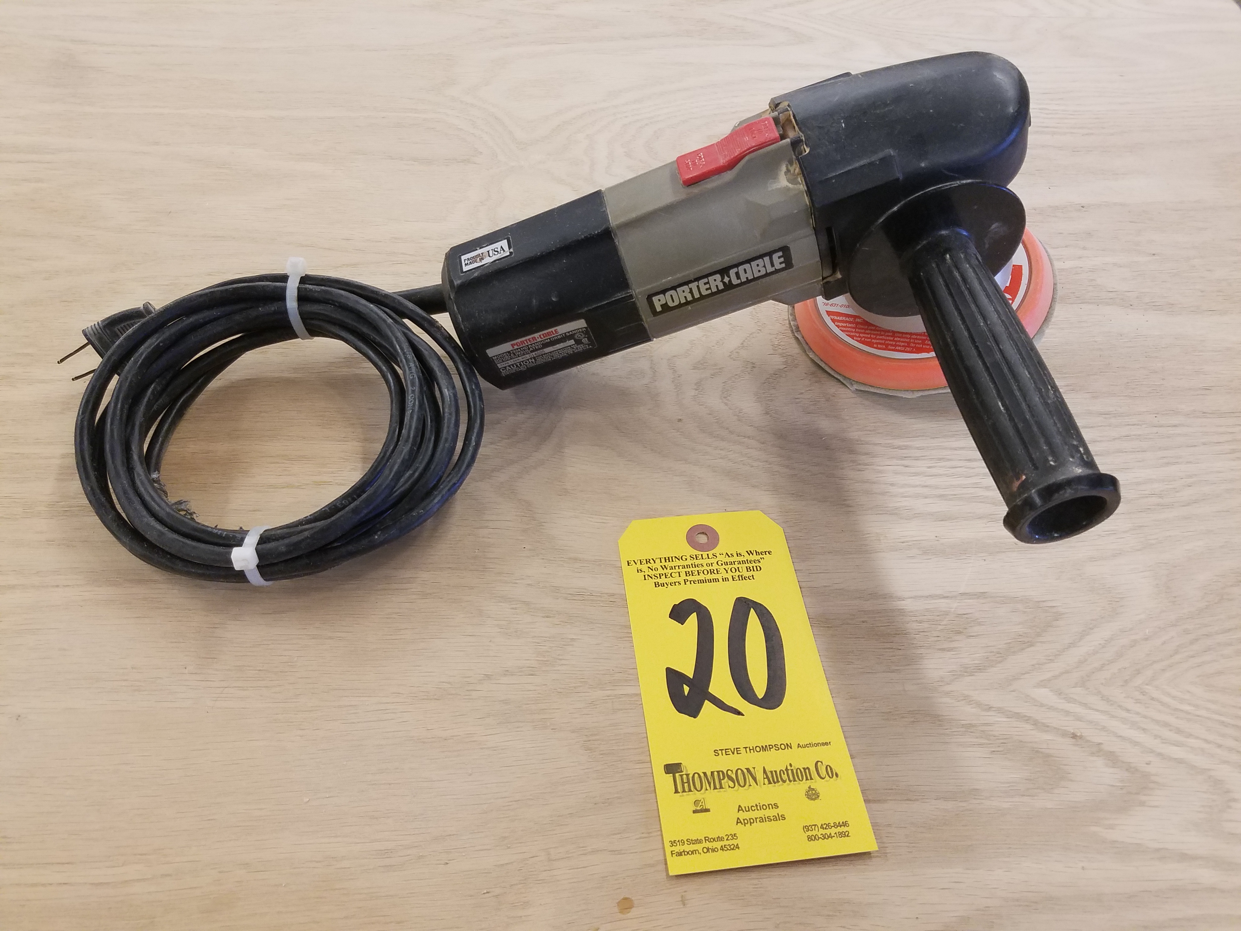 Porter Cable Model 7334 Random Orbital Sander