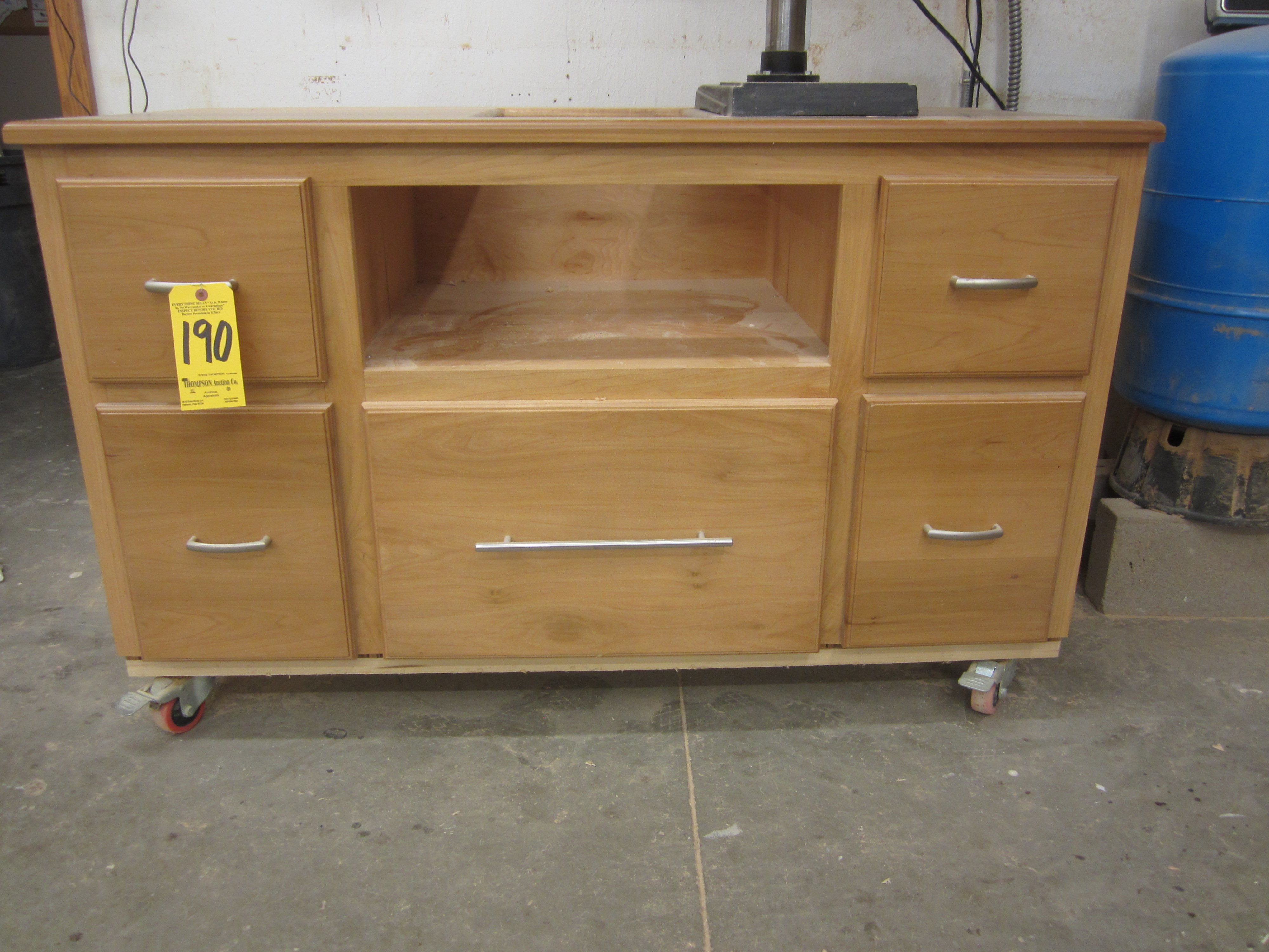 on Casters, 26 In. X 54 In.