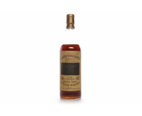 CALEDONIAN 1963 CADENHEAD'S AUTHENTIC COLLECTION AGED 31 YEARSClosed 1988. Edinburgh, Midlothian. Single Grain Scotch Whisky.