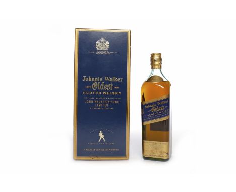 JOHNNIE WALKER OLDESTBlended Scotch WhiskyBottle no. D35357JW. 75cl, 43% volume, in carton.   CONDITION REPORT:  Fill level m