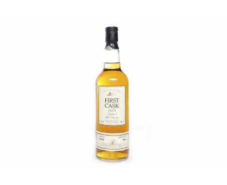 ROYAL BRACKLA 1975 FIRST CASK AGED 24 YEARSActive. Nairn, Inverness-shire.Distilled 28th August 1975, matured in cask no. 544