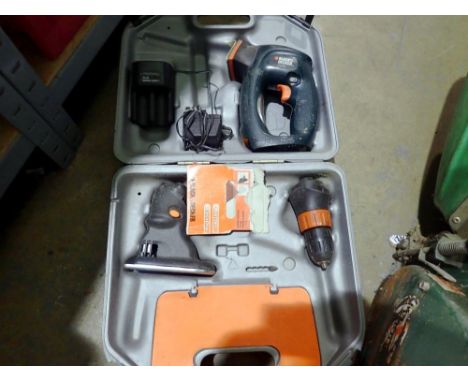 Black and Decker Sander/jigsaw. All electrical items in this lot have been PAT tested for safety and have passed. This does n