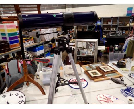 Telescope and tripod. Not available for in-house P&amp;P 