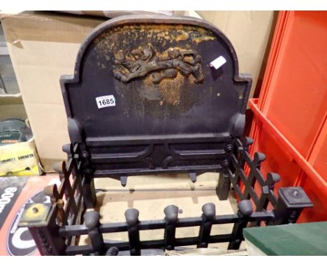 Cast iron fire grate. Not available for in-house P&amp;P 