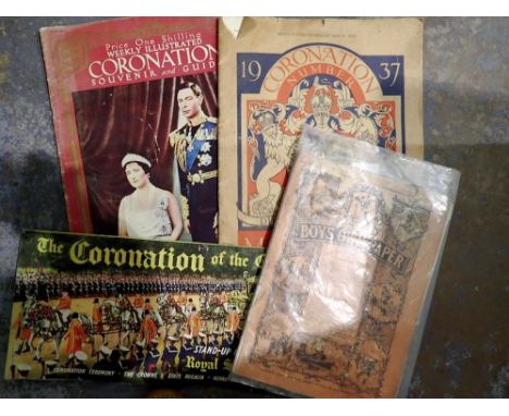Manchester Guardian 1937 and other ephemera. UK P&amp;P Group 1 (£16+VAT for the first lot and £2+VAT for subsequent lots) 