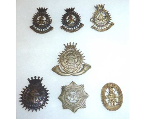 5 Salvation Army cap badges, Boys Brigade badge and Church Lads Brigade badge (7)