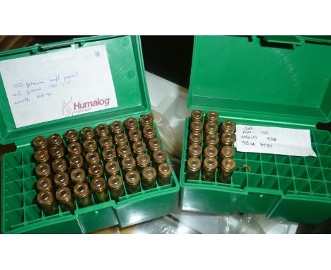 54 rounds of .243 reload ammunition (section 1 certificate required)