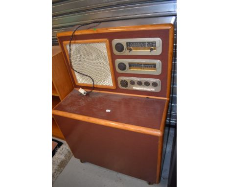 A vintage radiogram having Quad tuner etc