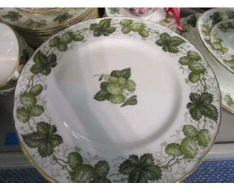 The Worcester Hop, a Royal Worcester Mathon pattern dinner, coffee and tea service comprising approximately 152 pieces, along