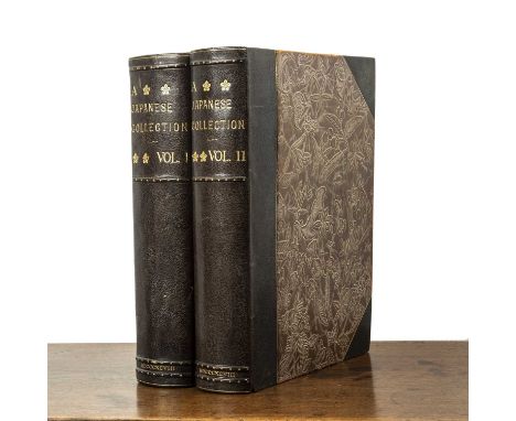 A Japanese Collection 1898Two volumes, highlighting Tomkinson's collection of ceramics, ivories, swords, textiles, lacquers, 