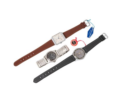 KONVOLUT aus 3 X Vintage Herrenuhr. bestehend aus:1. DOXA Vintage Herrenuhr. Edelstahl. Mechanisches Handaufzugswerk, nicht f