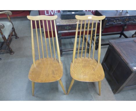A pair of Ercol chairs