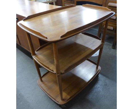 An Ercol Blonde trolley 