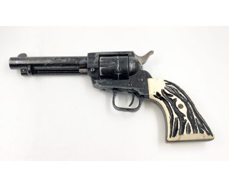 A Vintage Model 21 German HS .22 calibre blank firing revolver 