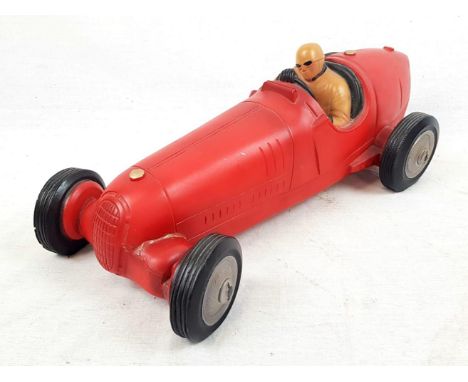 A Juan Manuel Fangio Alfa Romeo 158 Model Car.This was made by the renowned Compulsion Gallery who were based in Bromley Kent