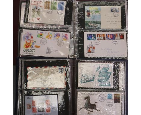 Two albums of mint stamps and first day covers. P&amp;P Group 2 (£18+VAT for the first lot and £3+VAT for subsequent lots) 