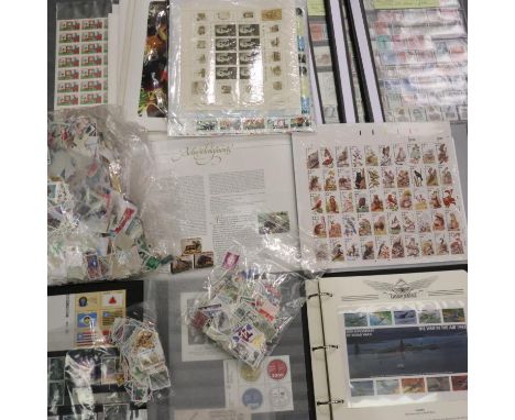 Large mixed world collection of stamps with strong unmounted mint presence of USA, Germany and Israel, together with large qu