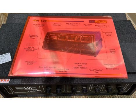 Keytronics CDi-120, 120 watt moSFET amplifier incorporating a Denon CD player, untested. Not available for in-house P&amp;P 