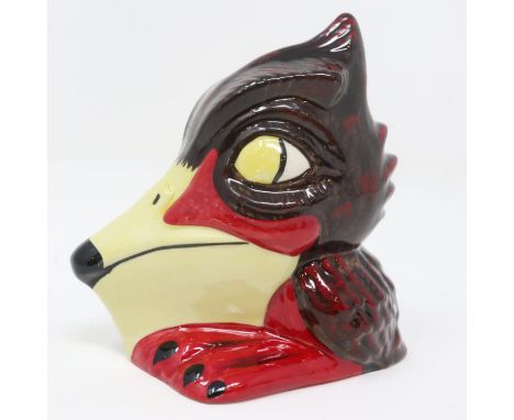Lorna Bailey pelican, no cracks or chips, H: 11 cm. P&amp;P Group 1 (£14+VAT for the first lot and £1+VAT for subsequent lots