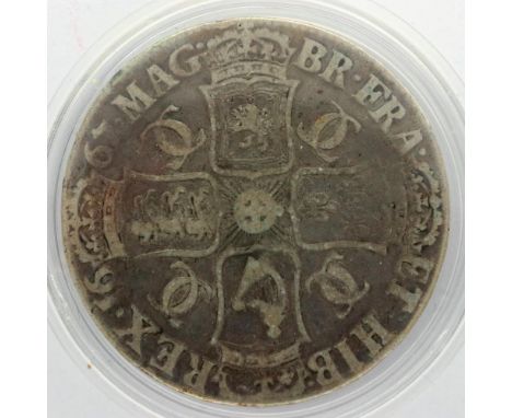 1667 silver crown of Charles II. P&amp;P Group 0 (£5+VAT for the first lot and £1+VAT for subsequent lots) 