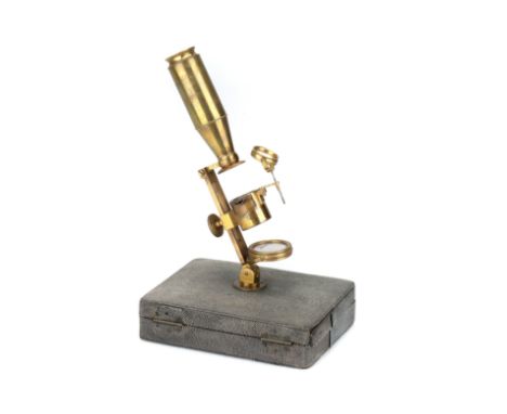 Georgian Compound &amp; Simple Microscope Compendium, Englsh, c.1770, unsigned but similar in design to instruments built by 