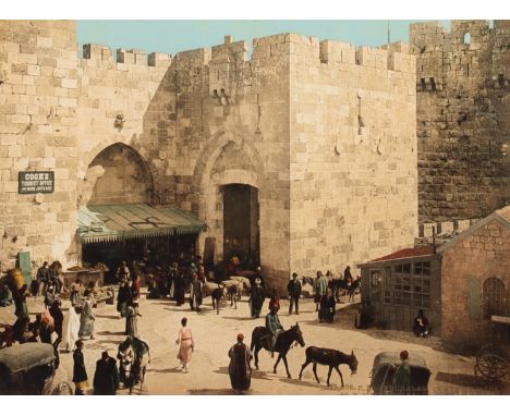 A Good Collection of 22 Photochrom and Photoglob Zürich Prints, Collection of 22 Photochrom and Photoglob Zürich Prints of Je