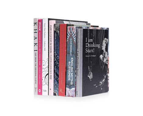 FASHION BOOKS - THEMES &amp; MATERIALS (2/2) COMPRISING:  A. Temperley, Emglish Myths &amp; Legends, Rizzoli International Pu