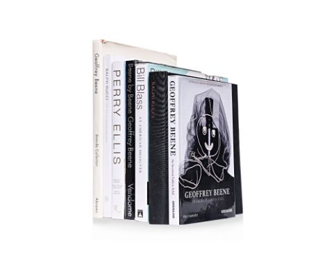 AMERICAN FASHION BOOKS - GEOFFREY BEENE; RALPH RUCCI ETC COMPRISING:  K. Hastreiter, Geoffrey Beene, Assouline 2008 J. Wolcot