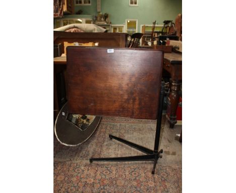 A vintage adjustable writing desk / Bedside Table