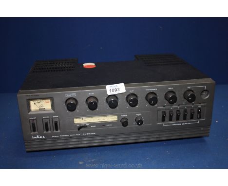 An Inkel public address Amplifier PA-2500RD.