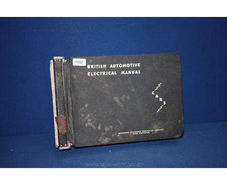 A large British Automotive Electrical Manual.
