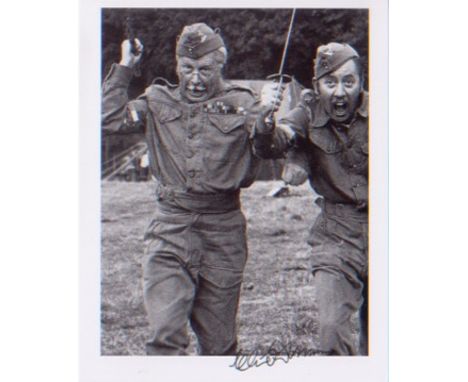 Dads Army. 7x5” picture of Clive Dunn in character as “Private Jones.” Est £10-15