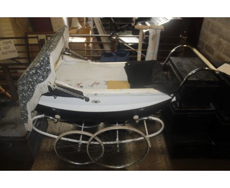 A vintage style pram