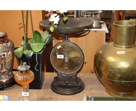 A set of Salter balance scales
