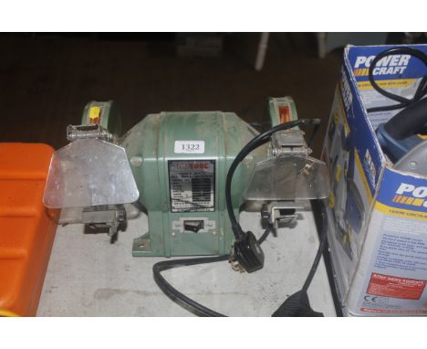 A Nutool CH6 dual wheel bench grinder