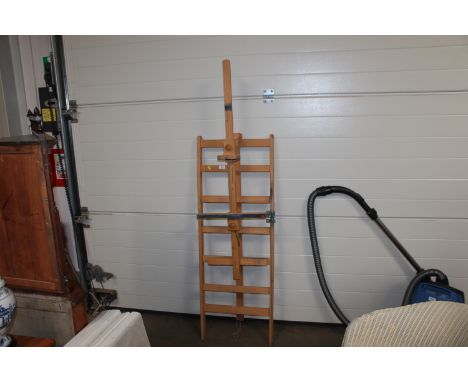 An artists easel