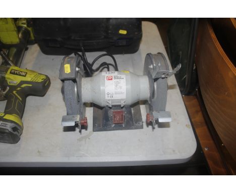 A Performance Power dual wheel bench grinder 