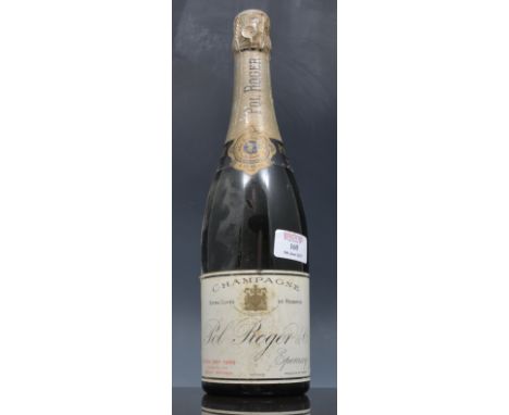 Bottle vintage Champagne, Paul Roger and Co., 1969.