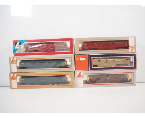 A group of LIMA OO gauge Warship and Western diesel locomotives in various BR liveries, one in incorrect box - VG in G/VG box