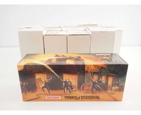 A quantity of MATCHBOX MODELS OF YESTERYEAR mostly from the Fire Engine series - VG/E in VG/E boxes (most still in original s