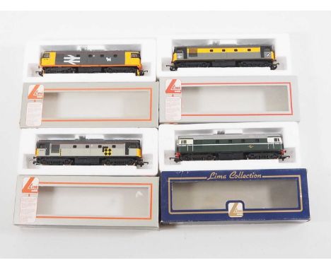 A group of LIMA OO gauge class 26 diesel locomotives in various BR liveries - VG in VG boxes (4)