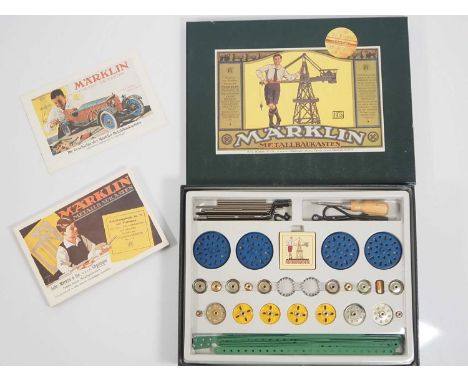 A MARKLIN 1989 replica of an original 1075 'Meccano' based construction set - produced for the 75th Anniversary of these sets