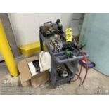 Rubber made cart with 3 pumps
