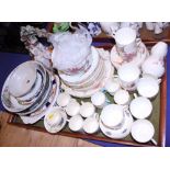 A Wedgwood "Clovelly" pattern Rex Whistler design part coffee service, a part tea service, various